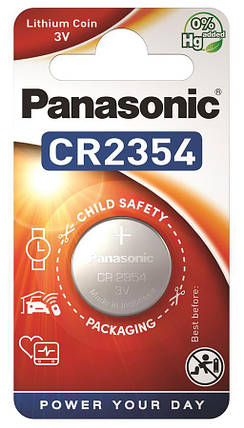 Батарейка Panasonic літієва CR2354 блістер, 1 шт., фото 1