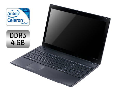 Ноутбук Acer Aspire 5336/ 15.6" (1366x768)/ Celeron 900/ 4 GB RAM/ 500 GB HDD/ GMA 4500MHD, фото 1
