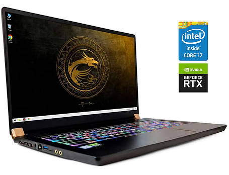 Ігровий ноутбук MSI GS75 Stealth 9SF/ 17.3" 1920x1080/ i7-9750H/ 16GB RAM/ 512GB SSD/ RTX 2070 8GB, фото 1