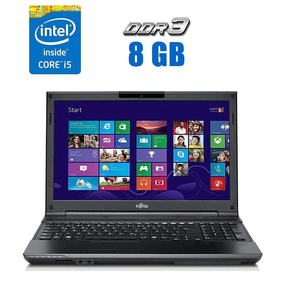 Ноутбук Fujitsu LifeBook AH532/ 15.6" (1366x768)/ Core i5-3210M/ 8 GB RAM/ 480 GB SSD/ HD 4000