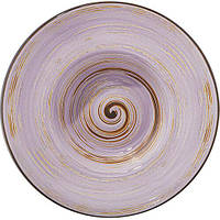 Тарелка глубокая керамическая Spiral Lavander 20 см Wilmax (3) (24) WL-669722/7220