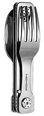 Набір столових приборів Roxon C1 3 in1 (ложка, вилка, ніж), сірий