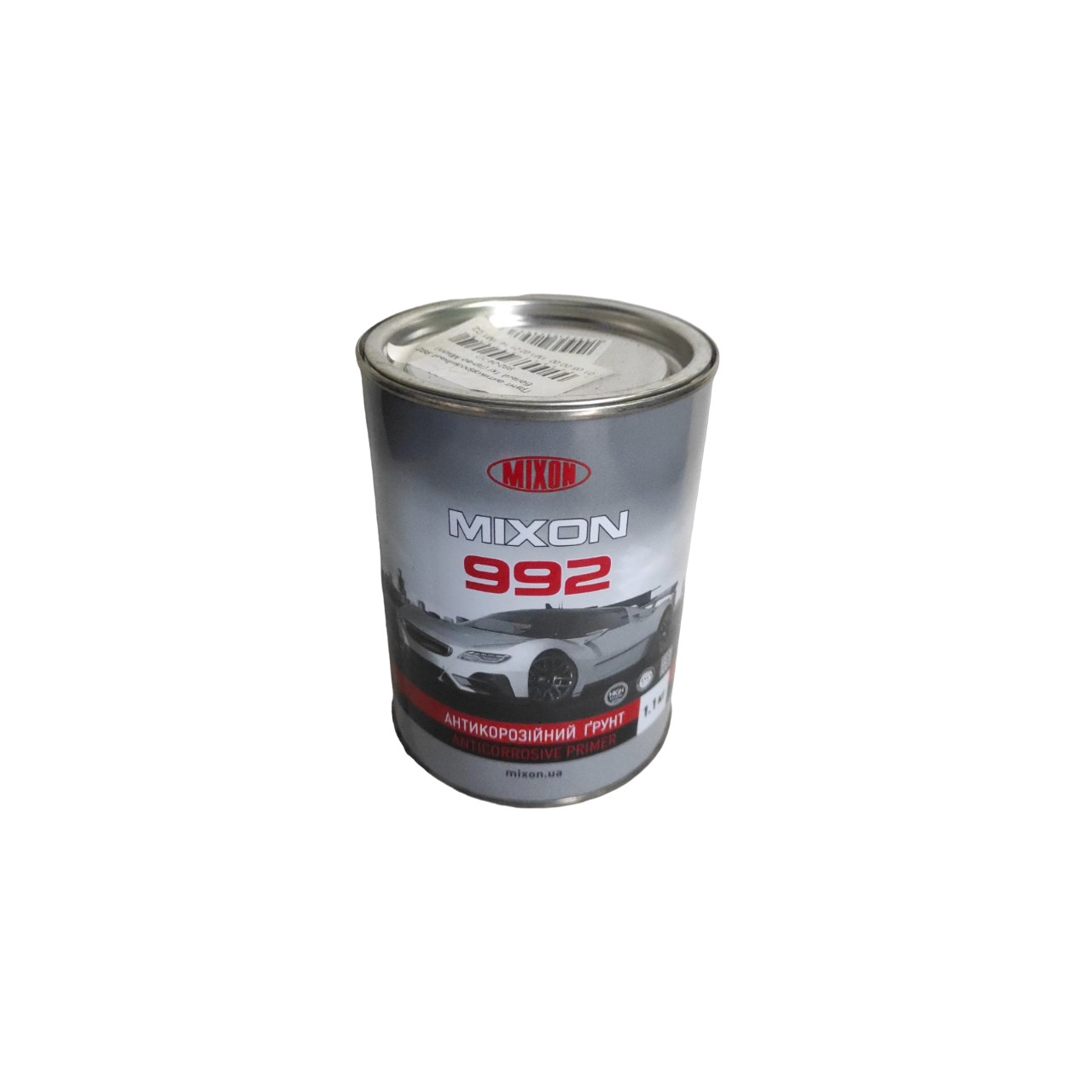 Грунт антикорозійний 992 чорный 1,1кг (вир-во Mixon)