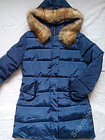Зимова жіноча куртка на холофайбрі розмір 44 46