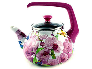 Чайник 2,2л бак ручка Орхідея (Т)15116 00073027 ТМ INTEROS FG