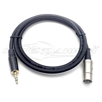 Кабель 5 pin DIN to jack 3.5 mm у екрані, преміум'якість, фото 1