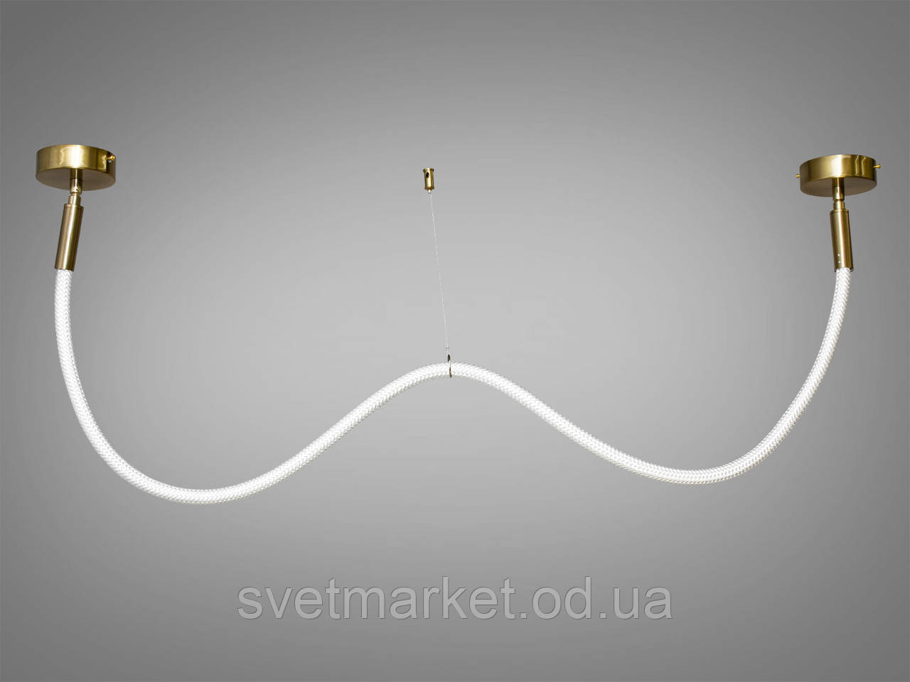 Декоративна підвісна стильна люстра 9610-1500GAB, фото 1