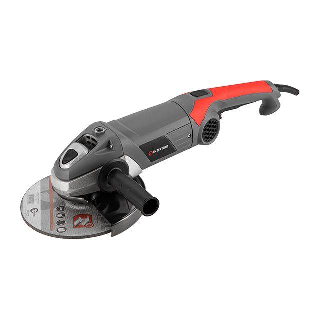 Шліфмашина кутова 2400 Вт, 230 мм, плавний пуск INTERTOOL DT-0295, фото 1