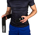 Пояс неопреновий для важкої атлетики Power Play 5546 Black M, фото 5