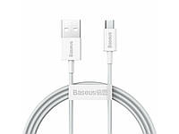 Кабель Baseus Superior Series Fast Charging Data Cable USB to Micro 2A 1m White