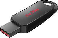 Флешка. Флеш-накопитель SanDisk USB 2.0 Cruzer Snap 64Gb Black