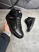 Зимние кожаные ботинки Tommy Hilfiger