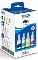 Контейнеры с чернилами Epson L100/L200 Multipack (C,M,Y,Bk)