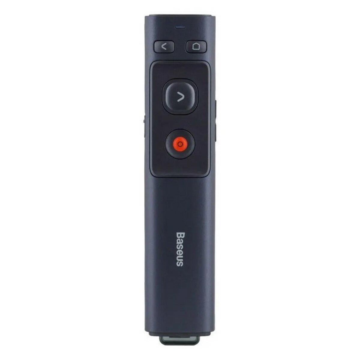 Лазерна указка Baseus Orange Dot Wireless Presenter (Red Laser) Grey - фото 1 - id-p2042136659