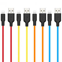 Дата кабель Hoco X21 Plus Silicone Lightning Cable (2m) MAS