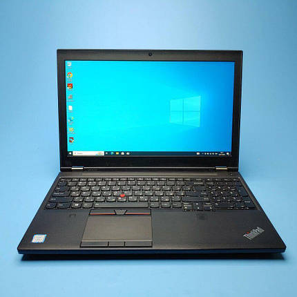 Б/в Ноутбук Lenovo ThinkPad P51 15.6" 1920x1080| Core i7-7700HQ| 8 GB RAM| 1000 GB SSD| Quadro M1200 4GB, фото 1