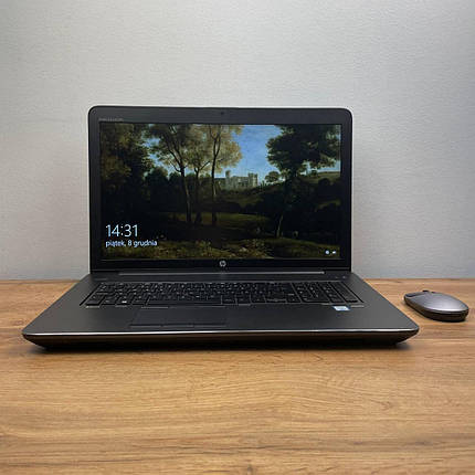 Б/в Ноутбук HP ZBook 17 G3 17.3" 1920x1080| Core i7-6820HQ| 32 GB RAM| 512 GB SSD| Quadro M1000M 2GB| Посилена АКБ, фото 1