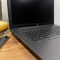 Б/в Ноутбук HP ZBook 17 G3 17.3" 1920x1080| Core i7-6820HQ| 32 GB RAM| 512 GB SSD| Quadro M1000M 2GB| Посилена АКБ, фото 3