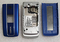 Корпус для Nokia 3555 silver-blue