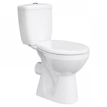 Унітаз-компакт Cersanit Mito Grey 010 сидіння з поліпропілену (273188)