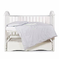 Сменная детская постель 3 эл детская babycentre & twins moonlight 4011-zbtmo-010, grey, серый Twins