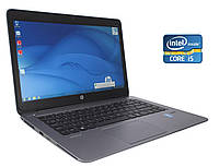 Ультрабук Б-клас HP EliteBook Folio 1040 G1 / 14" (1920x1080) IPS / Intel Core i5-4300U (2 (4) ядра по 1.9 - 2.9 GHz) / 4 GB DDR3