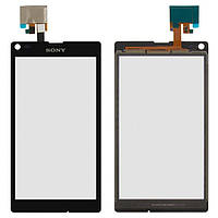 Touchscreen (сенсор) для Sony C2104 / C2105 / S36h / Xperia L черный