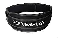 Пояс неопреновий для важкої атлетики Power Play 5546 Black M I'Pro