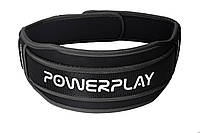 Пояс неопреновий для важкої атлетики Power Play 5546 Black L I'Pro