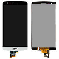 Дисплей (модуль) для LG D724 G3S белый