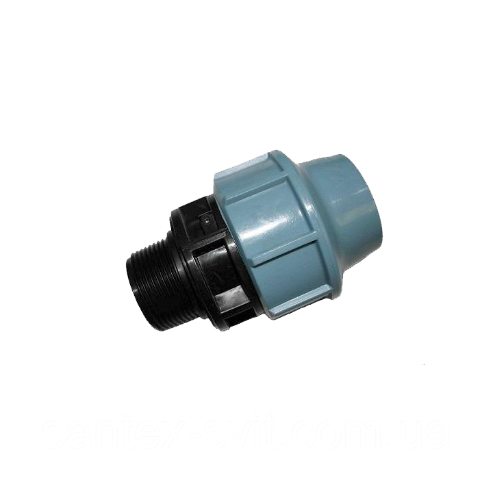 Муфта UNIDELTA ЗР з зовнішньою різьбою PN16 25x1