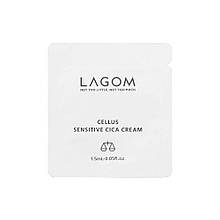 Крем для обличчя Lagom Cellus Sensitive Cica Cream 1.5ml