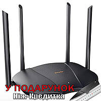 WiFi Маршрутизатор Tenda AX3000T AX12 Чорний