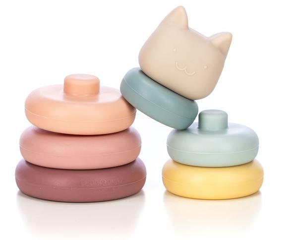 Силіконовий сортер FreeON Вежа Kitty, фото 1