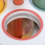 Дерев'яний сортер для м'ячів FreeON будиночок, фото 3