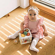 Дерев'яний сортер для м'ячів FreeON будиночок, фото 4