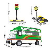 Конструктор для хлопчика міський автобус ,252 деталі