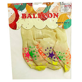 Повітряні Кулі "Прозорий з малюнком" Bambi 26-7, 8 штук, Toyman