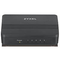 Коммутатор Zyxel GS-105S v2 настольный неуправляемый 5 портов 1000Мбит/с пластиковый корпус