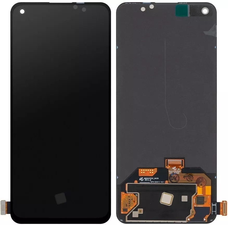 Дисплей OnePlus Nord 2 5G модуль в зборі з тачскріном, чорний