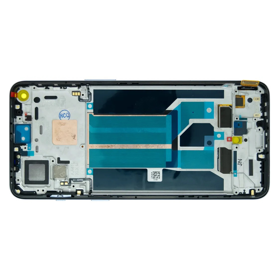 Дисплей OnePlus Nord 2 5G модуль в зборі з тачскріном і рамкою, Original PRC, сірий