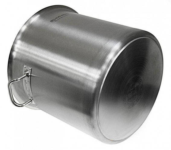 БОЛЬШАЯ КАСТРЮЛЯ С КРЫШКОЙ 10Л - НЕРЖАВЕЙКА. EDENBERG EB-3771 PROF (ID ...