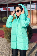 Зимняя куртка Зефирка Ткань плащевка пропитка + силикон 250 (зима) Размеры 42,44,46