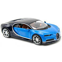 Оригінал! Машина Maisto Bugatti Chiron (1:24) синий металлик (31514 met. blue) | T2TV.com.ua