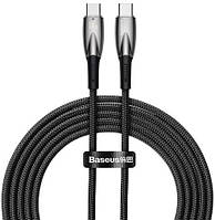 Кабель Baseus Cable USB-C to USB-C Glimmer Series Fast Charging 100W 2m Black (CADH000801)