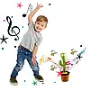 Інтерактивний плюшевий кактус, що танцює, МЕКСИКАНЦЕ Dancing Повторюшка, що співає кактус з підсвіткою, фото 9