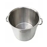 Велика каструля з кришкою 25 л. Неіржавка сталь — EDENBERG EB-3774, фото 3