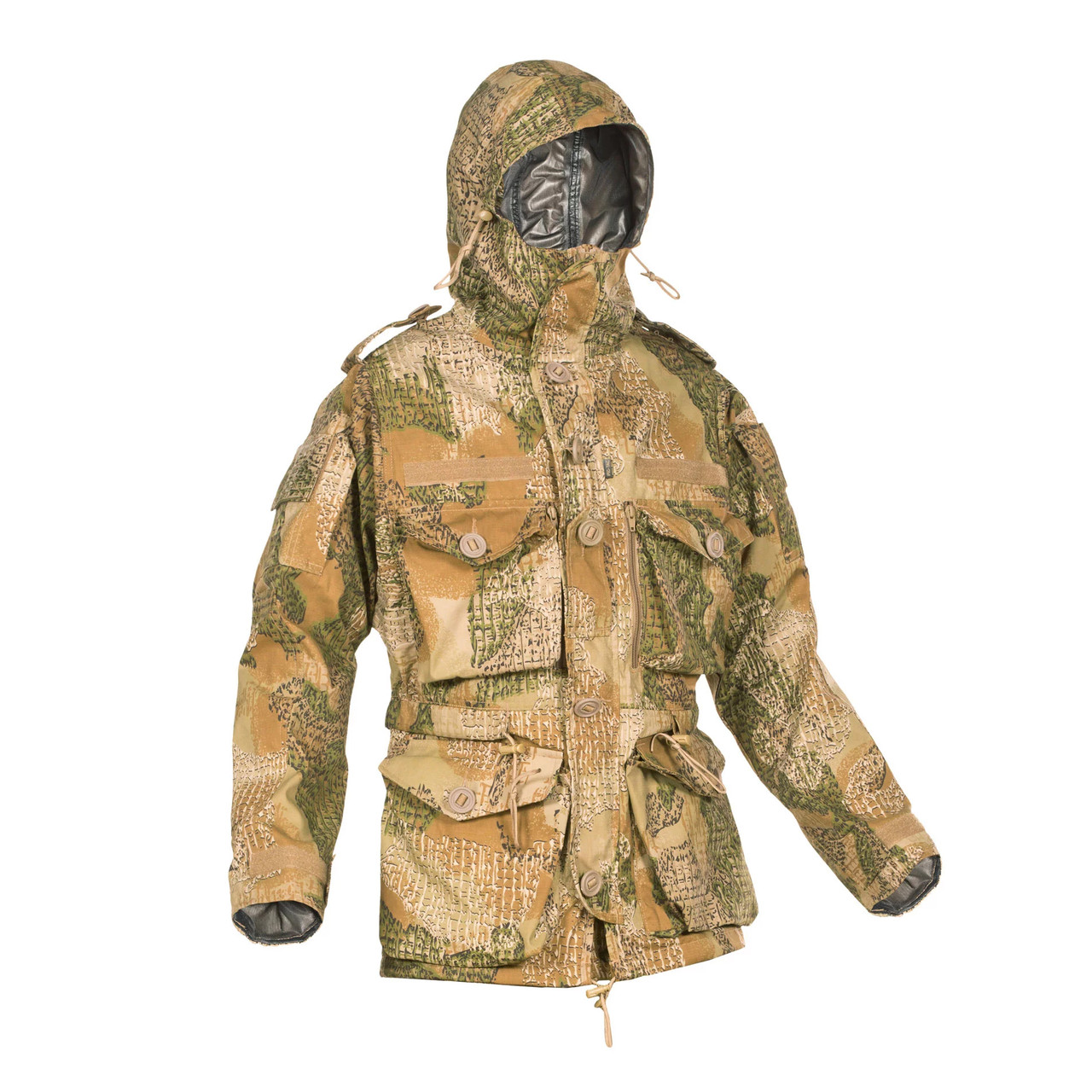 Куртка вологозахисна польова P1G-Tac® Smock PSWP - Varan camo