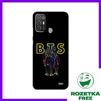 Чехол с принтом BTS для TECNO Pop 6 Pro (BE8) / Чехлы БТС на Техно Поп 6 про