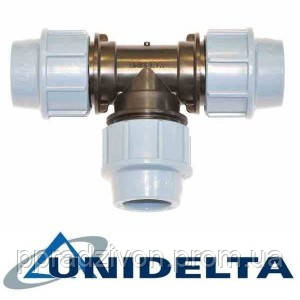 Трійник UNIDELTA PN16, 32x32x32 мм